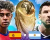 Antena 1 live Spania-Argentina online streaming: Cupa Mondială FIFA 2026 îşi joacă ultimul act