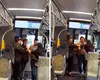 VIDEDO A cerut biletul unei pasagere și a fost luată la bătaie. Incident șocant într-un autobuz STB din București