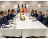 Ce au mâncat Nicușor Dan, Donald Trump și alți lideri NATO la dineul de la summitul de la Ankara. Baclavaua nu a lipsit din meniu