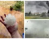 Tornadă devastatoare. Vijelia a doborât camioane pe autostradă VIDEO