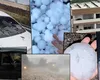 Furtunile violente au făcut prăpăd în Italia, Franța și Elveția. A plouat cu grindină cât pumnul, 10.000 de mașini distruse în Cremona și blocuri avariate VIDEO