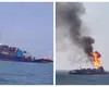 Navă a gigantului rus nuclear Rosatom, scufundată în Marea Neagră de un atac ucrainean VIDEO