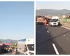 Accident cu patru mașini pe Autostrada A1. Mai multe persoane au fost rănite, traficul a fost restricționat
