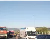Accident cu patru mașini pe Autostrada A1. Mai multe persoane au fost rănite, traficul a fost restricționat