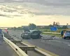 Două accidente pe autostrada București-Pitești, în același loc, dar pe sensuri diferite. Patru oameni au fost răniți