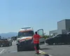 Accident grav la Braşov, o ambulanţă cu pacient a fost lovită în plin. Cinci persoane au avut nevoie de medic