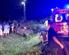 Accident grav în județul Dâmbovița. Cinci persoane au murit după ce o mașină s-a răsturnat