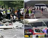 Accident îngrozitor în Italia. Cel puțin șase persoane au murit și alte 27 au fost rănite după impactul dintre un autocar, o autorulotă și trei mașini