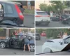Accident rutier în lanț, în București. Un tânăr de 17 ani, băut și fără permis de conducere, a intrat cu mașina în alte cinci vehicule