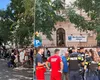 Bătaie la patiseria din Piața Amzei după scandalul cu Mița Biciclista. Poliția a intervenit imediat