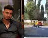 Primele imagini de la accidentul lui Andrei Bordeianu. Influencerul a fost aruncat în aer de pe motocicletă