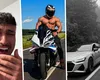 Andrei Bordeianu, accident cu motocicleta în București! Influencerul a ajuns de urgență la spital