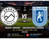 LIVE Ararat Armenia – Universitatea Craiova (ora 19:00) ONLINE VIDEO în play-off Europa League. Unde vezi meciul în direct la TV