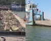 Ultimele două barje au fost scufundate în Dunăre. Operațiunea a fost finalizată în șapte ore VIDEO