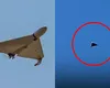 Drona prăbușită în Tulcea, filmată înainte de explozie. Aeronava a trecut la mică înălțime peste casele localnicilor VIDEO
