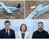 Dronă prăbușită lângă Chișinău, chiar de Ziua Independenței Republicii Moldova. Nicușor Dan și Volodimir Zelenski sunt prezenți la eveniment