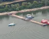 Doi bărbați au încercat să fure fier vechi de la barjele scufundate. Cei doi au fost găsiți de autorități în zona  Izvoarele