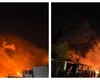 Incendiu puternic în București. A fost emis RO-Alert