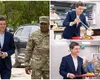 Nicușor Dan, întâlnire cu o delegație a Congresului SUA la Baza Mihail Kogălniceanu. Președintele a mâncat porumb fiert și friptură la popotă