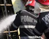 Incendiu la un depozit de electrocasnice din Arad. Pompierii au intervenit de urgență