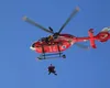 Doi alpiniști germani, tată și fiu, salvați din peretele Văii Albe. Salvamontiștii au folosit în premieră sistemul Lezard, fiind ajutați de un elicopter SMURD VIDEO