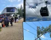 Avarie la Sinaia! Turiștii din telegondole, evacuați după ce un copac a căzut peste cablurile de tensiune