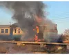 Un tren de pasageri a fost lovit de o dronă Shahed în regiunea Odesa, cel mai apropiat oraş de graniţa României