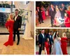 Cum s-a îmbrăcat „naşa” Elena Udrea la nuntă. Rochia fostei ministre a atras toate privirile şi în biserică