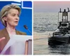 Ursula von der Leyen reacționează după distrugerea dronei lângă Neptun Deep. ”Se desfăşoară o campanie de ameninţări din ce în ce mai intensă”
