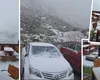 Prima ninsoare din această toamnă în România. A nins la Bâlea Lac, în Făgăraș