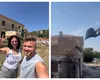 Tavi Clonda și Gabriela Cristea s-au apucat de demolat casa din Italia: ”Gabriela a avut mari emoții”