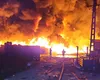 Mai multe utilaje și vehicule, incendiate în curtea unei firme din Giurgiu. Potrivit polițiștilor, focul ar fi fost pus intenționat