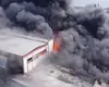 Incendiu puternic la o fabrică din Drobeta-Turnu Severin. A fost emis mesaj RO-ALERT