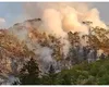 DN 67D, închis din nou după ce focul s-a apropiat de șosea. Autoritățile se chinuie de aproape o lună să stingă incendiul de la Băile Herculane