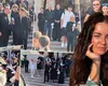 Imagini sfâșietoare de la mormântul Mădălinei Apostol. Familia, prăbușită de durere: mamei vedetei i s-a făcut rău la cimitir