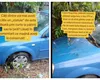 Cum și-a găsit mașina parcată în curtea casei din România un român care a fost plecat în Italia trei ani. Bărbatul a înlemnit când a văzut cum arată acum: ”Priviți aici monumentul diasporei”