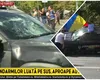 Tensiunile escaladează la protestul din Piața Vicoriei! O autospecială a Jandarmeriei a fost distrusă și aproape răsturnată de protestatari
