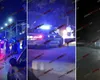 Scandal cu bâte și săbii în trafic. Conflictul a degenerat,  au dat cu sete într-un BMW, doar poliția a calmat spiritele VIDEO