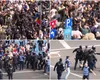 VIDEO – Violențe la protestul fermierilor din Piața Victoriei. Jandarmii au folosit gaze lacrimogene