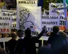 Protest împotriva mișcării Antifa în centrul Bucureștiului, organizat de o grupare de ultrași cu un istoric de acțiuni de extremă dreapta.