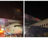 Imagini uluitoare, avion blocat sub un pod de lângă Bucureşti VIDEO