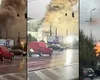 Incendiu la CET Iași, după ce un transformator a luat foc. 7 mijloace de intervenție acționează pentru stingerea incendiului. VIDEO