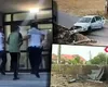 Caz șocant în Olt! Un bărbat, arestat după ce a furat o mașină în care era o fetiță de 7 ani și s-a izbit violent de un cap de pod. Hoțul era în stare de ebrietate și nu deținea permis de conducere