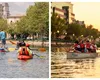 Plimbări gratuite cu barca pe Dâmbovița. Primăria București deschide un nou debarcader
