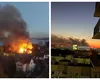 Ucraina, atacuri devastatoare pe teritoriul Rusiei: Fabrică strategică de avioane, un tren și mai multe imobile, distruse de drone