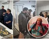 Imagini de la priveghiul Zenobiei Duduianu. Tzancă Uraganu, Narcis de la Bărbulești și Florin Salam au cântat la căpătâiul femeii