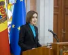 Maia Sandu: Unirea cu România rămâne o opțiune, dar poate fi realizată doar prin votul majorității cetățenilor