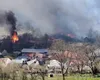 Incendiu extins în Vrancea: 18 gospodării ard, mai multe echipaje mobilizate din județe învecinate