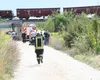 Șase persoane grav rănite, după coliziunea dintre un tren de marfă și unul de pasageri în Croația