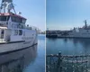 Exercițiu de amploare în Marea Neagră. Autoritățile au simulat salvarea echipajului unei nave incendiate